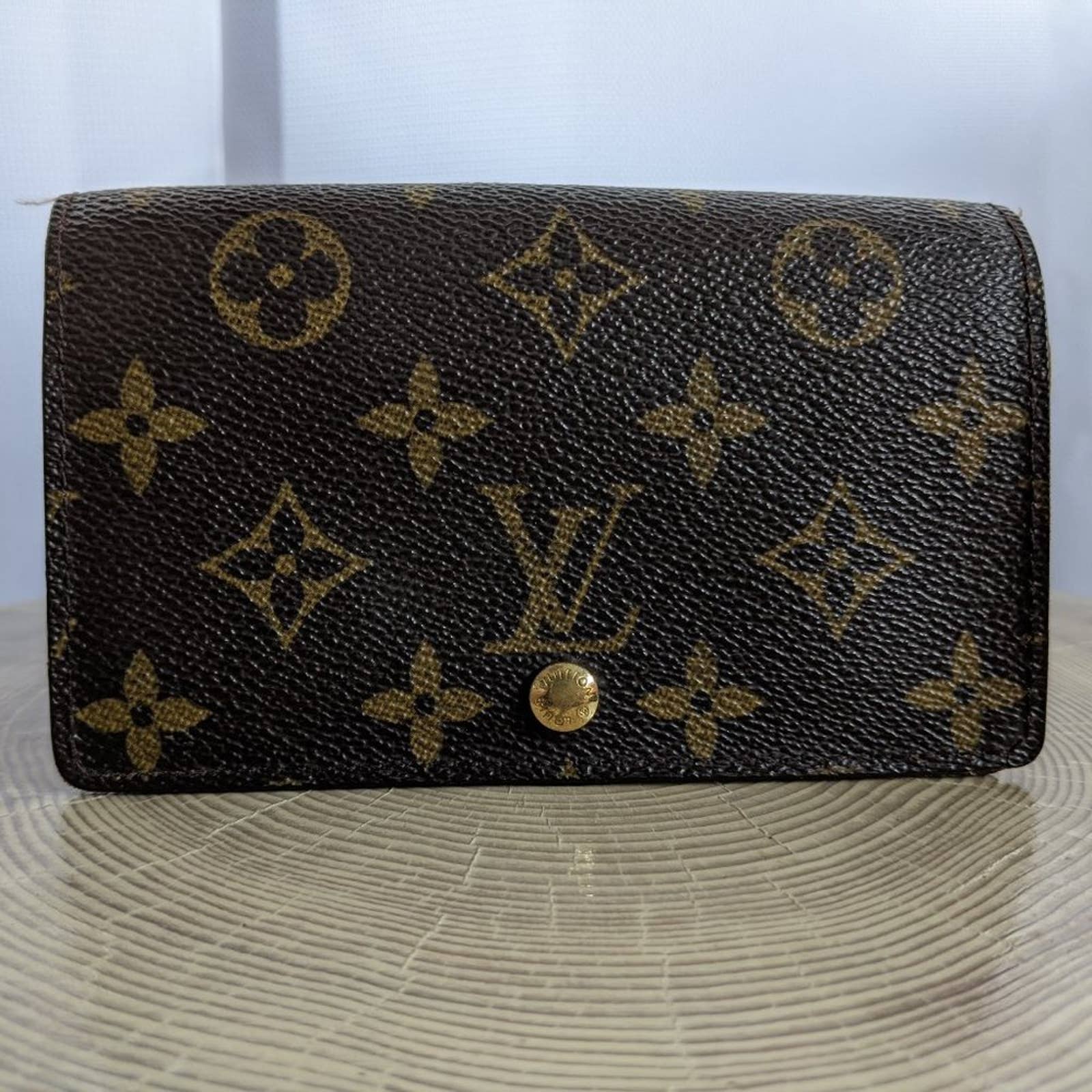Louis Vuitton Monogram Porte-Monnaie Tresor Wallet